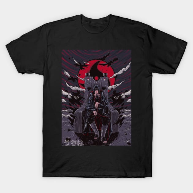 Itachi uciha T-Shirt by molenoise